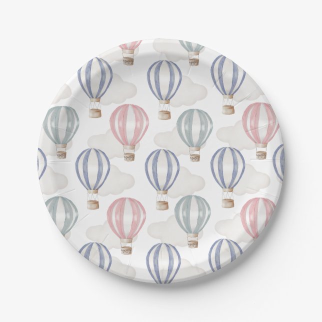 Assiette en papier (Devant)