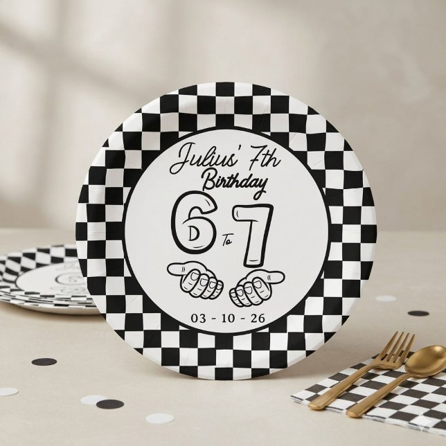 Assiette en papier (Créateur téléchargé)