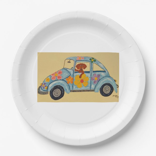 Assiette en papier (Devant)