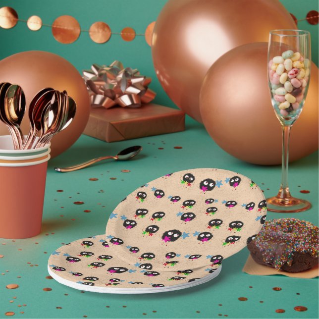 Assiette en Papier. (Multi)