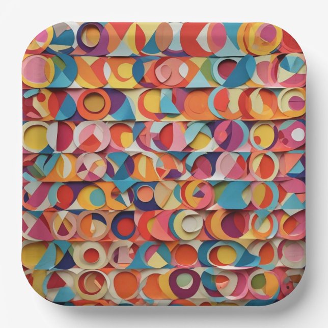 Assiette en papier (Recto)