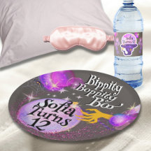 Assiette en papier Bippity Boppity Boo pour annive