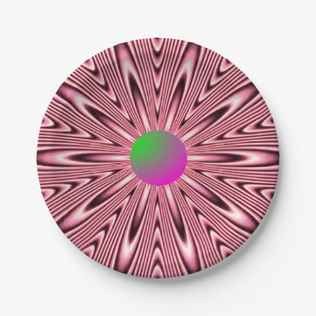 Assiette en Papier Carrée (Devant)