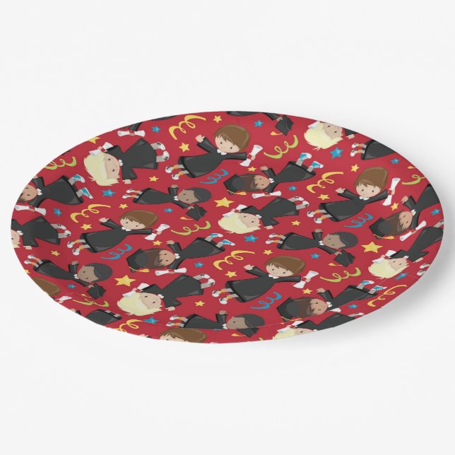 Assiette en Papier de 22.9 cm. (Angle)