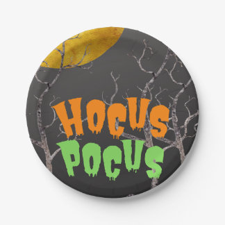 Assiette en papier Hocus Pocus