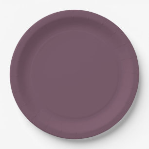 Assiette en papier jetable minimaliste élégante