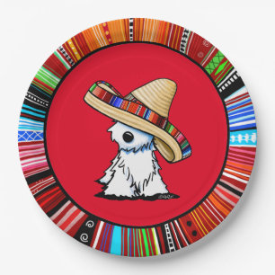 Assiette en papier KiniArt Fiesta Westie