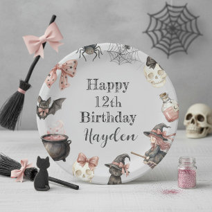 Assiette en papier Magique Anniversaire Halloween