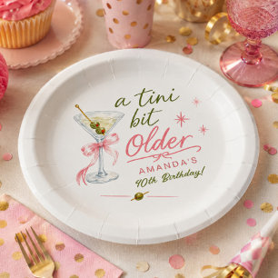 Assiette en papier pour anniversaire Un peu plus â