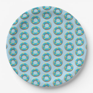 Assiette en papier pour beignet