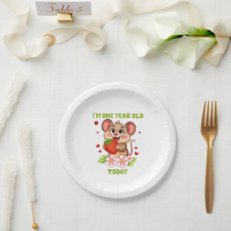 Assiette en papier pour fête