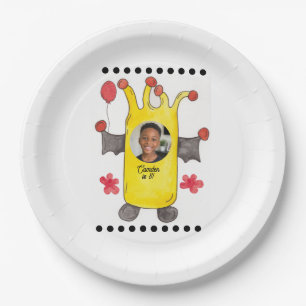 Assiette en papier pour fête d'anniversaire de enf