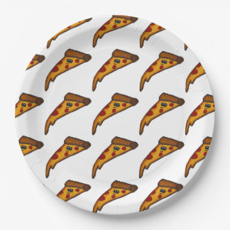 Assiette en papier pour fête de pizza