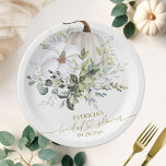 Assiette en papier pour mariage thème citrouille v<br><div class="desc">Assiette en papier pour mariage thème automne avec peinture aquarelle délicate. Facile à personnaliser avec vos détails. N'hésitez pas à me contacter via le chat si vous avez des questions sur l'œuvre d'art ou si vous avez besoin de personnalisation. REMARQUE IMPORTANTE : Pour obtenir de l'aide sur les commandes, l'expédition,...</div>