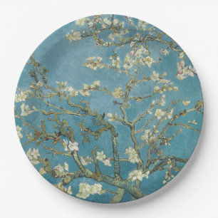 ASSIETTE EN PAPIER: VINVENT VAN GOGH : ALMOND BLOS