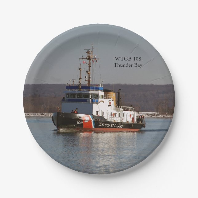 assiette en papier WTGB 108 Thunder Bay (Devant)