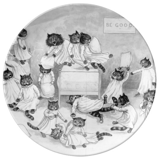 Assiette En Porcelaine Art De Chat Par Louis Wain 1900 Zazzle Fr Assiette En Porcelaine Art De Chat Par Louis Wain 1900 Zazzle Fr