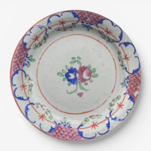 Assiette Florale Antique 23 cm