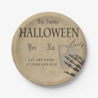 Assiette Halloween Esprits