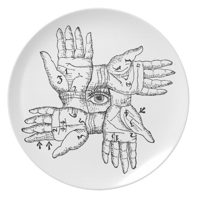 Assiette La roue magique (Devant)