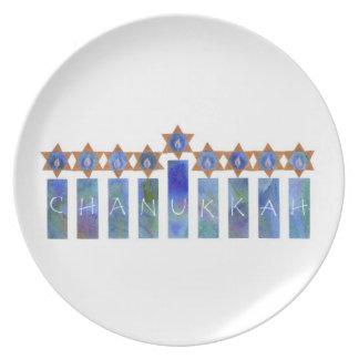 Assiette Plat de Chanukkah