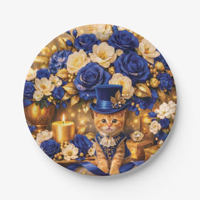 Assiette Royal Sparkle Kitten  (Devant)
