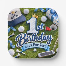 1er Anniversaire Faisons la Fête Bleu Golf Fiston 