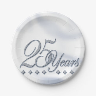 ASSIETTES EN CARTON 25 ANS !
