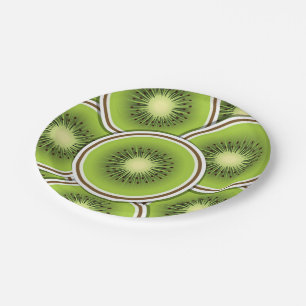 Assiettes En Carton 2 Kiwi