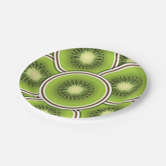 Assiettes En Carton 2 Kiwi (Angle)