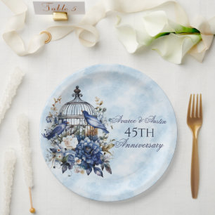 Assiettes En Carton 45e et 65e édition du Sapphire
