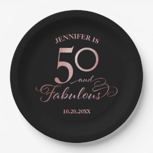 Assiettes En Carton 50 et Fabuleux fête d'anniversaire