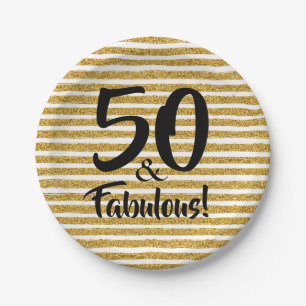 Assiettes En Carton 50 et fabuleux Plaques de gâteau Parties scintilla