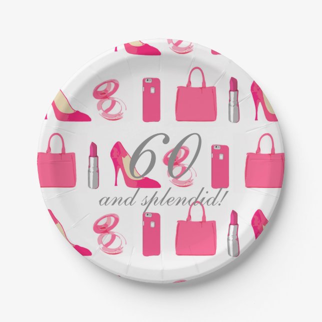 Assiettes En Carton 60 & Plaque papier splendide (Devant)