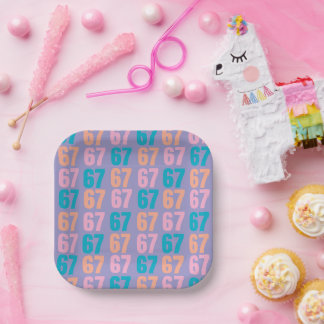 Assiettes En Carton 67 Disposable Plates