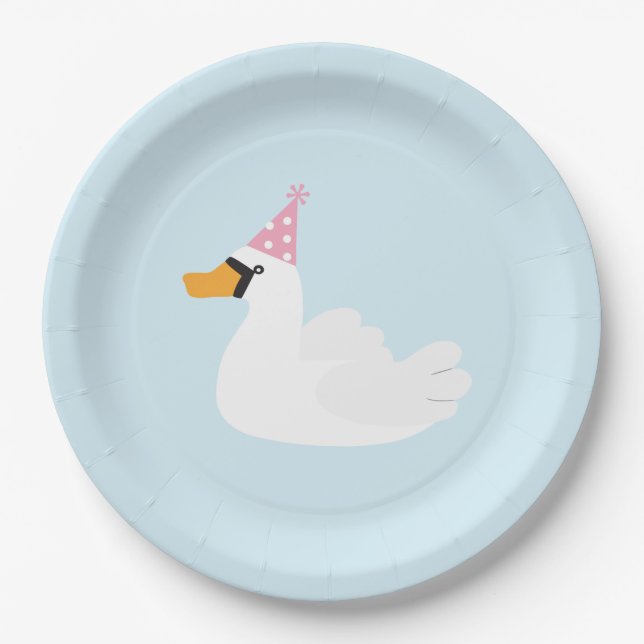 Assiettes En Carton A nagé des plats de flotteur (Devant)