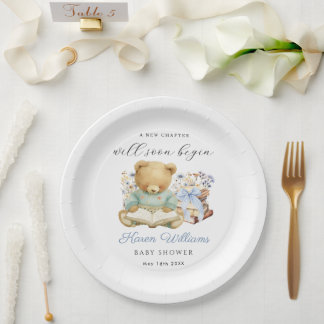 Assiettes En Carton A New Charger Begin Bear Books Paper Plate
