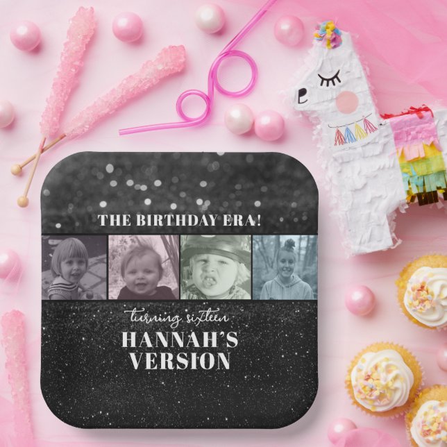 Assiettes En Carton A Son Ère D'Anniversaire Photo Eras Anniversaire (Fête)