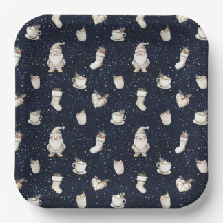 Assiettes En Carton A Winter's Night!