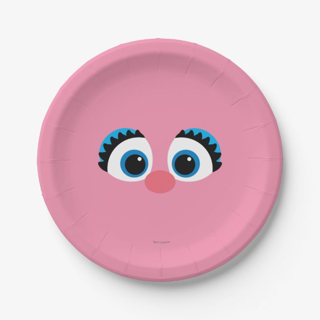 Assiettes En Carton Abby Cadabby Big Face (Devant)