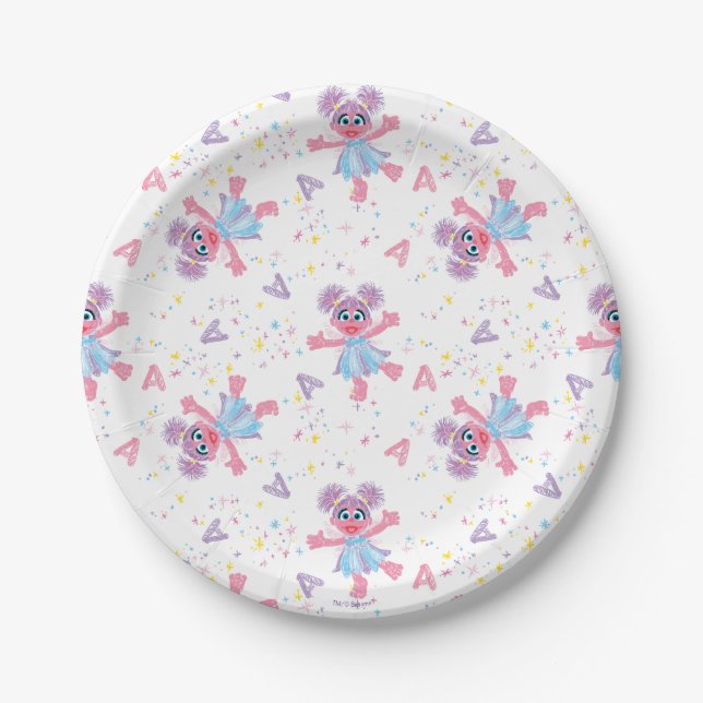 Assiettes En Carton Abby Cadabby Sparkle Motif (Devant)
