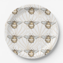 Abeille de miel vintage
