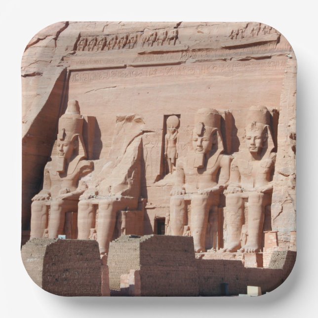 Assiettes En Carton Abou Simbel 001 (Recto)