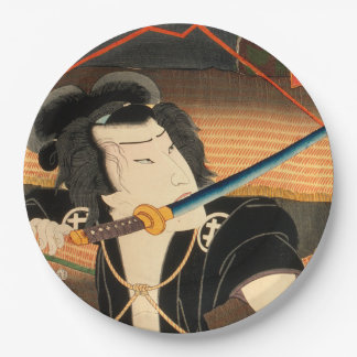 Assiettes En Carton Acteur japonais (#4) (tirage japonais Vintage)