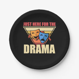 Assiettes En Carton Acteur Juste Ici Pour Le Drame