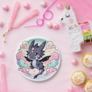 Assiettes En Carton Adorable Baby shower Dragon