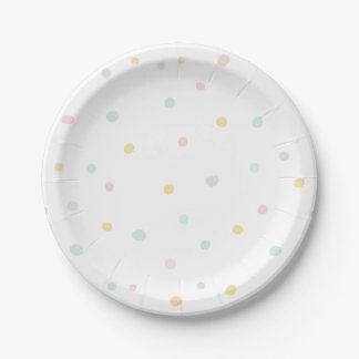 Assiettes En Carton Adorable crème glacée saupoudrer Plaque de fête d'