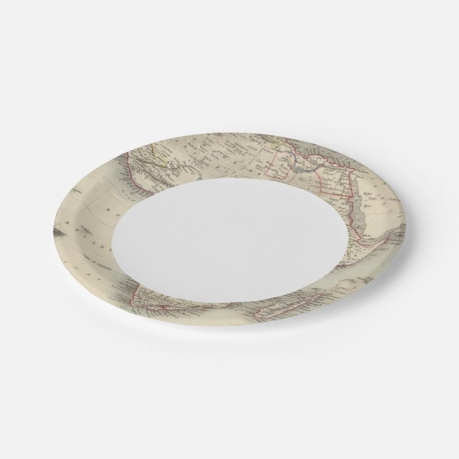 Assiettes En Carton Afrique 33 (Angle)