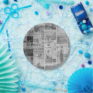 Assiettes En Carton AI Press - Volume 01a - No 01