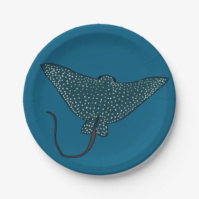 Assiettes En Carton Aigle Ray (Devant)